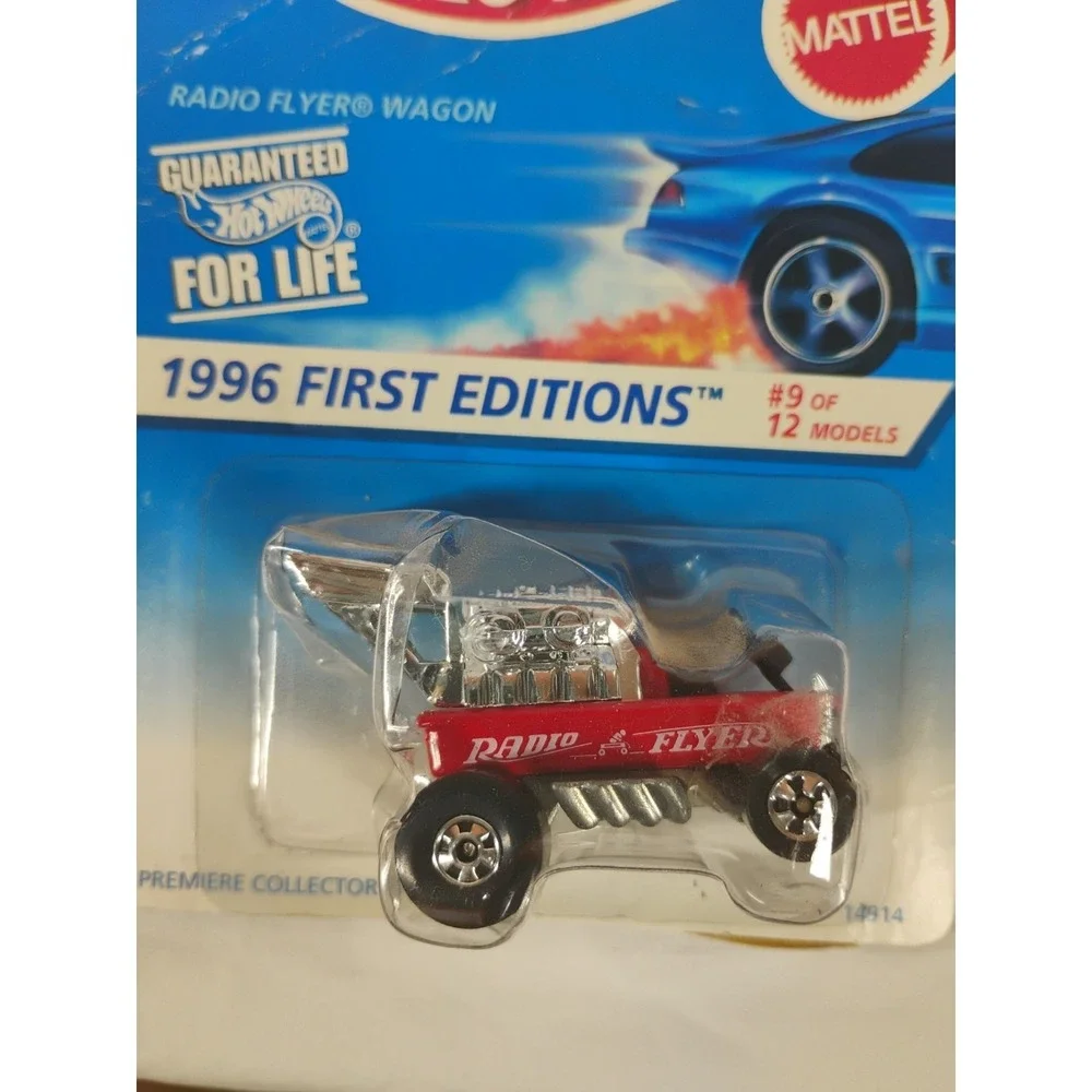 Hot Wheels 1996 First Editions Radio‎ Flyer Wagon Diecast Mattel 9/12